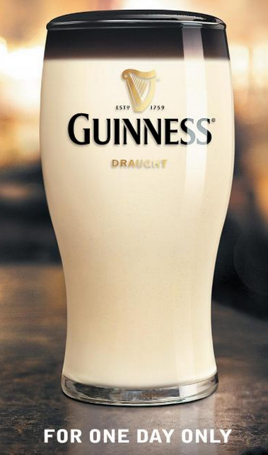 guiness one day only